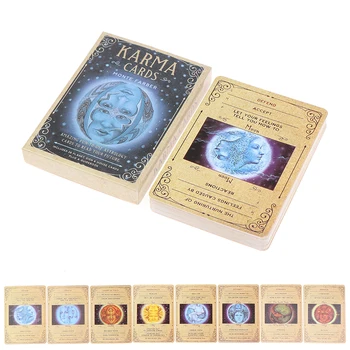 1 Caixa De Karma Oracle Cartões De Fortuna ProphecyTelling Adivinhação Baralho De Tarô Festa De Família De Lazer, Jogo De Mesa