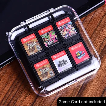 12in1 interruptor de Cartão de Jogo de Caso Para a Nintendo Interruptor Portátil de Armazenamento de Caixa Para a opção NS Lite Protetor Rígido Tampa do cartão de Memória SD Cartão Caixa 1