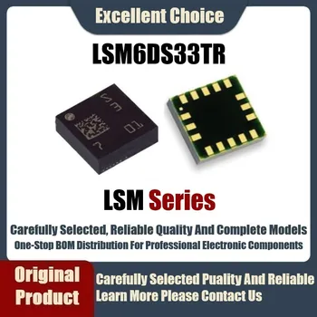 5-10Pcs/Lot Produto Original SMD LSM6DS33TR LSM6DS33 S3 Pacote LGA-16 6-Eixos Acelerômetro Sensor de Temperatura do Chip 1
