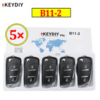 5pcs/monte KEYDIY série B B11-2 2 botão universal KD controle remoto para KD200 KD900 KD900+ URG200 KD-X2 mini KD DS estilo 1