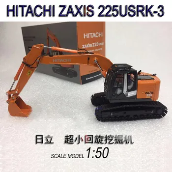 Diecast Modelo de Brinquedo de Presente 1:50 Hitachi ZAXIS ZX225USRK-3 Escavadeira Hidráulica Engenharia de Máquinas de Brinquedo para Coleção,Decoração