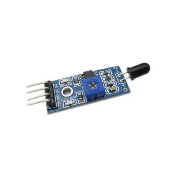 Glyduino de 4 Pinos IR Detecção da Chama do Módulo Sensor Detector de Incêndio Receptor de Infravermelhos Módulo para Arduino 1