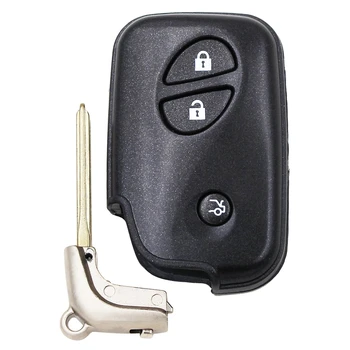 KEYECU Substituição 3 Botão de chave Inteligente Sem 271451-0310 FOB para o Lexus LS460 GS430/450/460 IS350 2006-2012 Japão Importação de 312MHz 2
