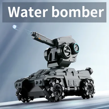 Super RC grande tanque de água bombardeiro batalha lançamento de cross-country, controladas de controle remoto do veículo arma de água do tanque Hobby brinquedos para crianças